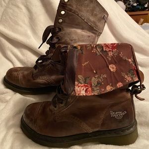 12 hole fold down boots by Dr Martens